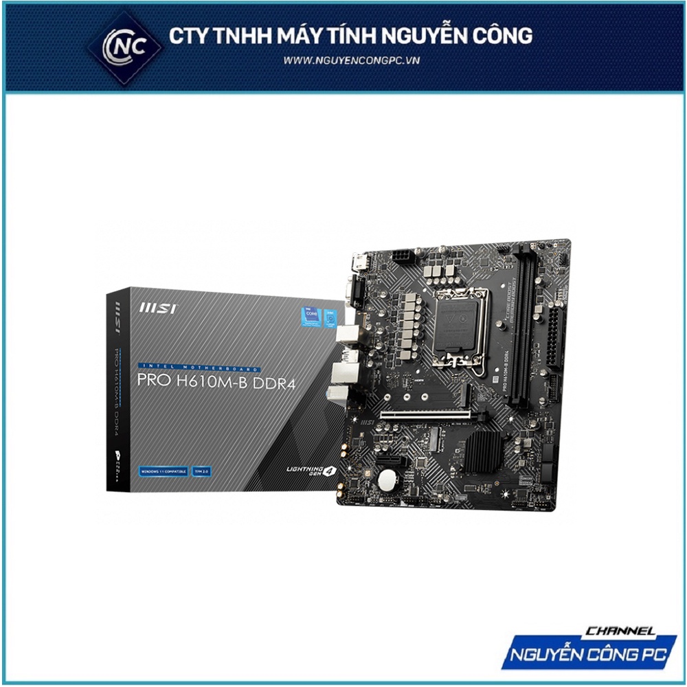 Mainboard MSI PRO H610MB DDR4