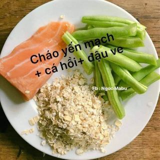Yến mạch tươi úc giảm cân.