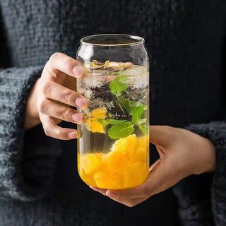 (SẴN) Cốc Coca thủy tinh chịu nhiệt (glass broslicate ko chì)  dáng trụ - Cốc sinh tố, nước ép - hàng tiêu chuẩn xuất Âu
