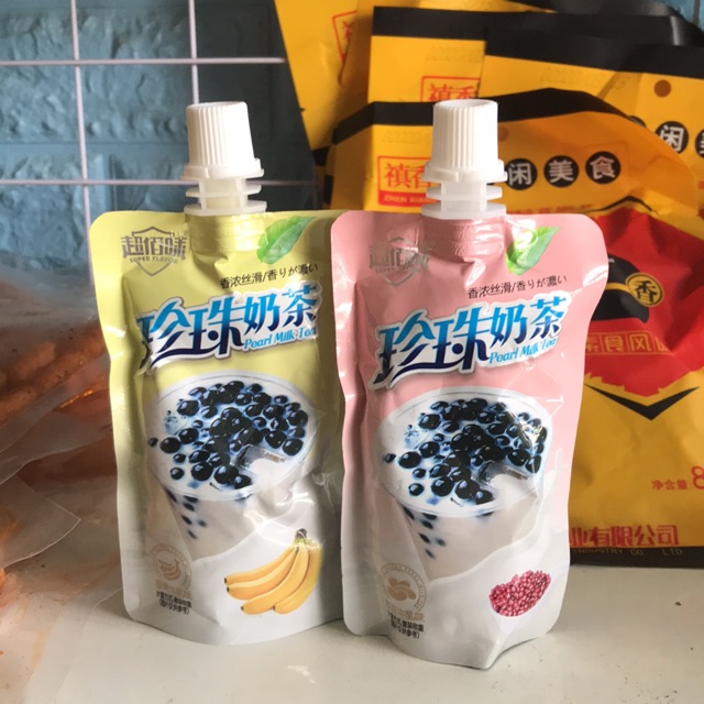 Trà sữa túi uống liền