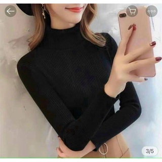 Áo len cổ lọ 3 phân- hàng chuẩn quảng châu, đủ màu -len xịn loại 1