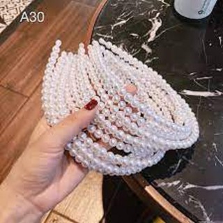 Bờm tóc đính hạt thời trang siêu xinh