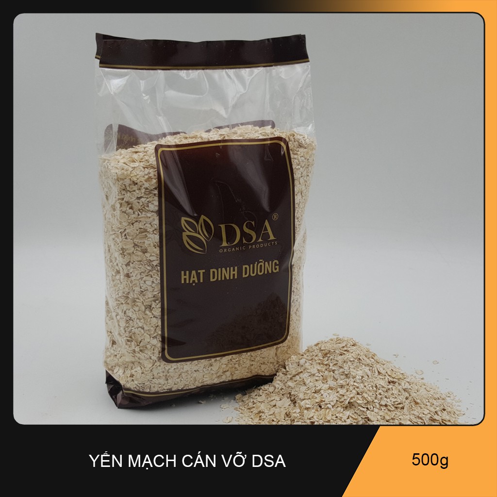 500gr yến mạch úc tươi Cán vỡ hiệu DSA.