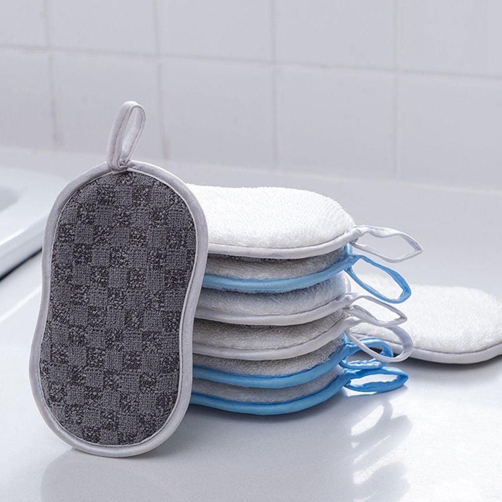 Miếng Bọt Biển Hai Mặt Dùng Để Chà Nồi Chảo Có Thể Tái Sử Dụng