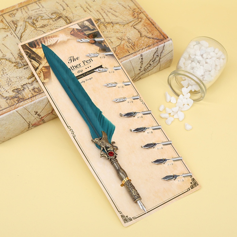 Bộ Bút Chấm Kèm 10 Ngòi Thay Thế