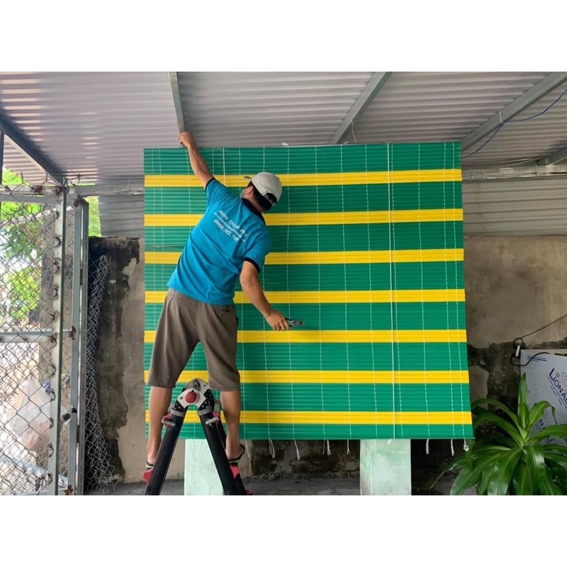 Mành sáo nhựa che nắng mưa Ngoài Trời.