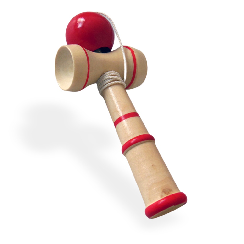 Wooden Vintage Ball Toy Hand-Eye Coordination Training Toys Birthday New Year Party Hand Game Toddlers Giftranchotion