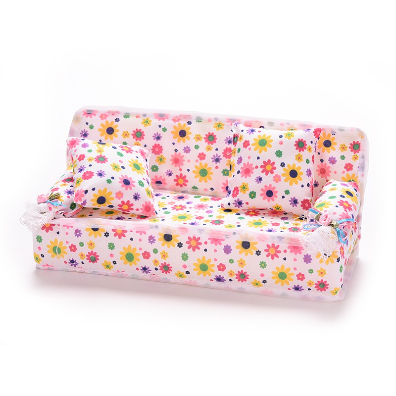 Set 3 Ghế Sofa Mini Cho Nhà Búp Bê