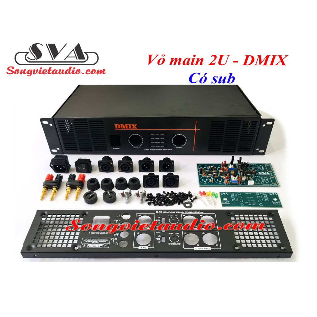 VỎ MAIN, VỎ CỤC ĐẨY SIZE 2U mẫu DMIX