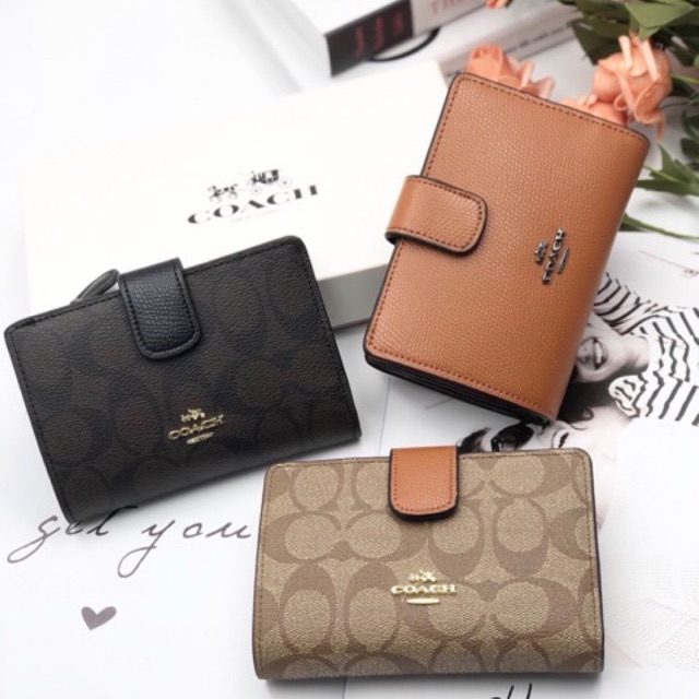 🆕🆕 VÍ_C0ACH_nắp_cài Siêu xinh 🆕🆕