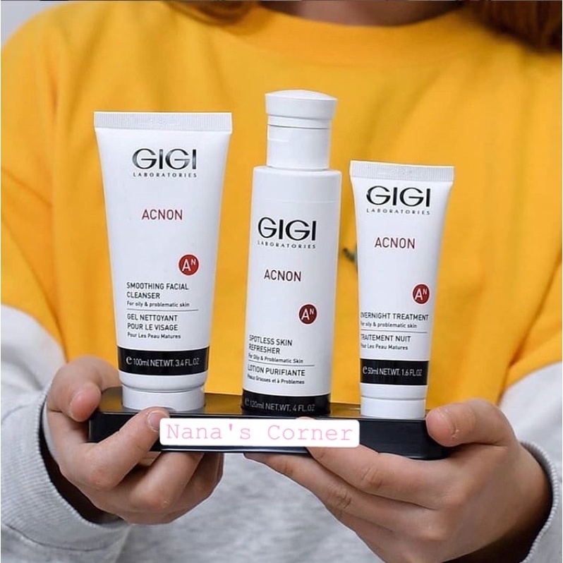 GIGI ACNON Bộ Dưỡng Dành Cho Da Mụn