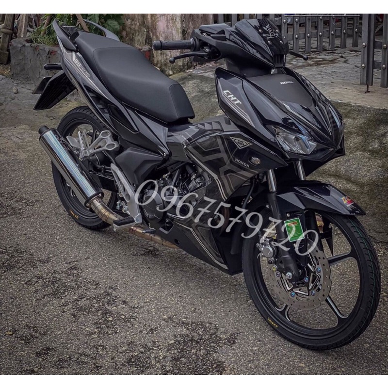 Tem rời winner x đen xám bạc