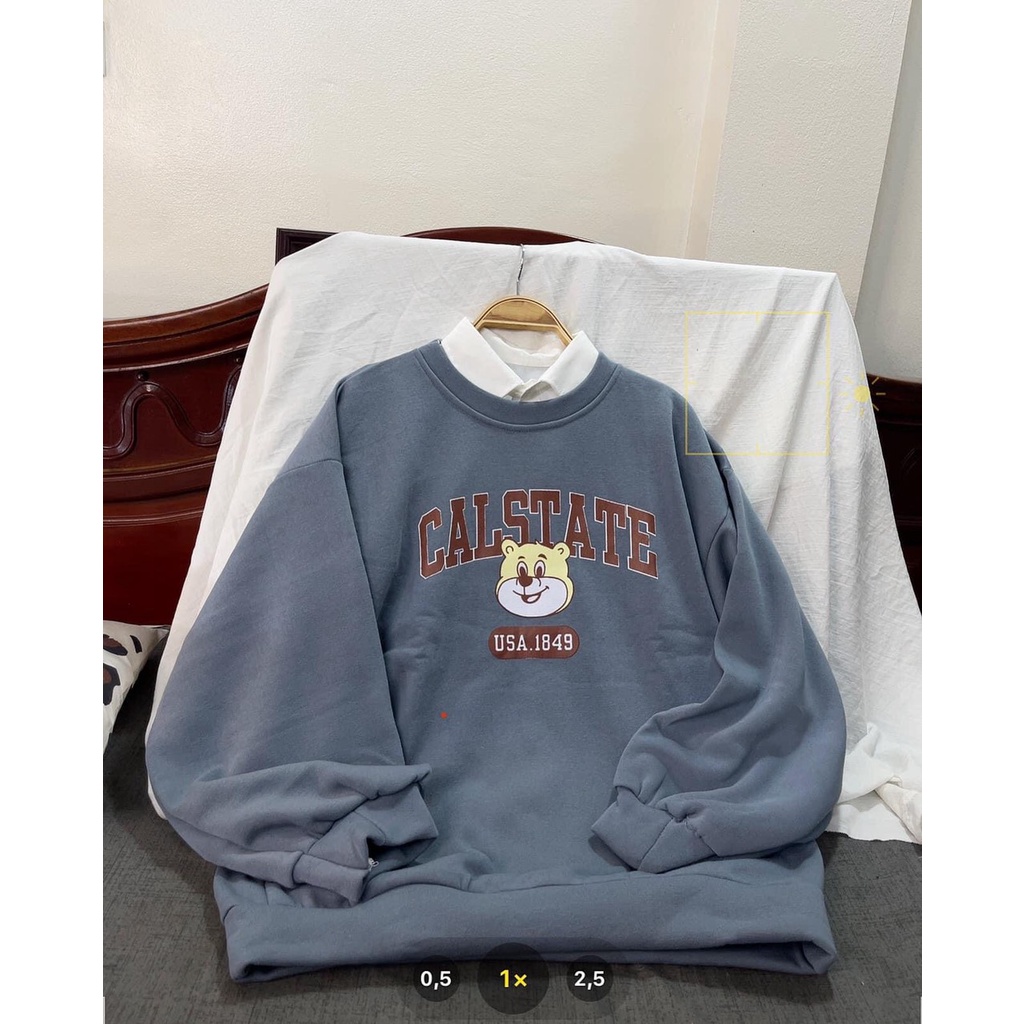 Áo Nỉ  Bomber Unisex, Áo Nỉ Chui Đâu From Rộng Unisex | BigBuy360 - bigbuy360.vn