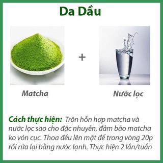 Bột trà xanh