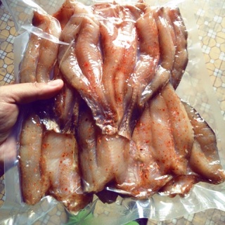 Khô cá lóc ớt 1 nắng ăn bao ghiền