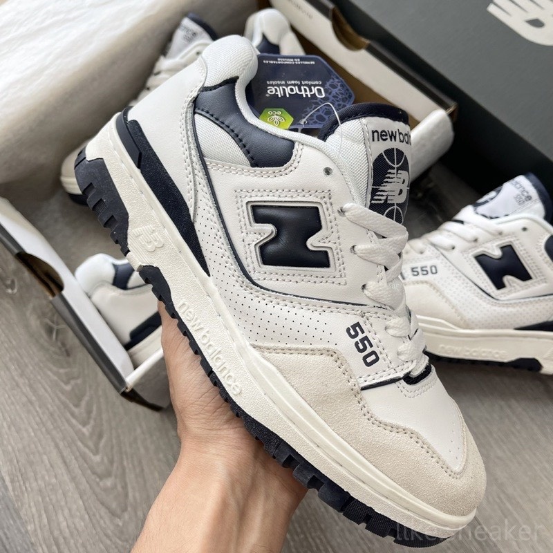 GIÀY THỂ THAO NB 550,GIÀY SNEAKER NAM NỮ CAO CẤP KÈM BOX BẢO VỆ