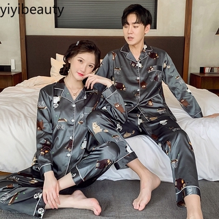 Yiyibeauty Set Of Lovely Cartoon Two-Piece Pajamas For Women