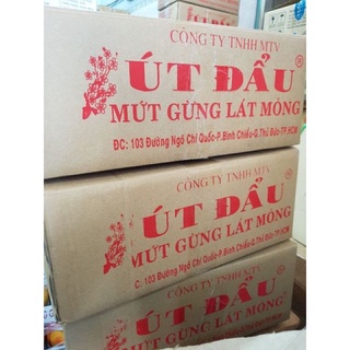 Mứt Gừng Miếng 1kg
