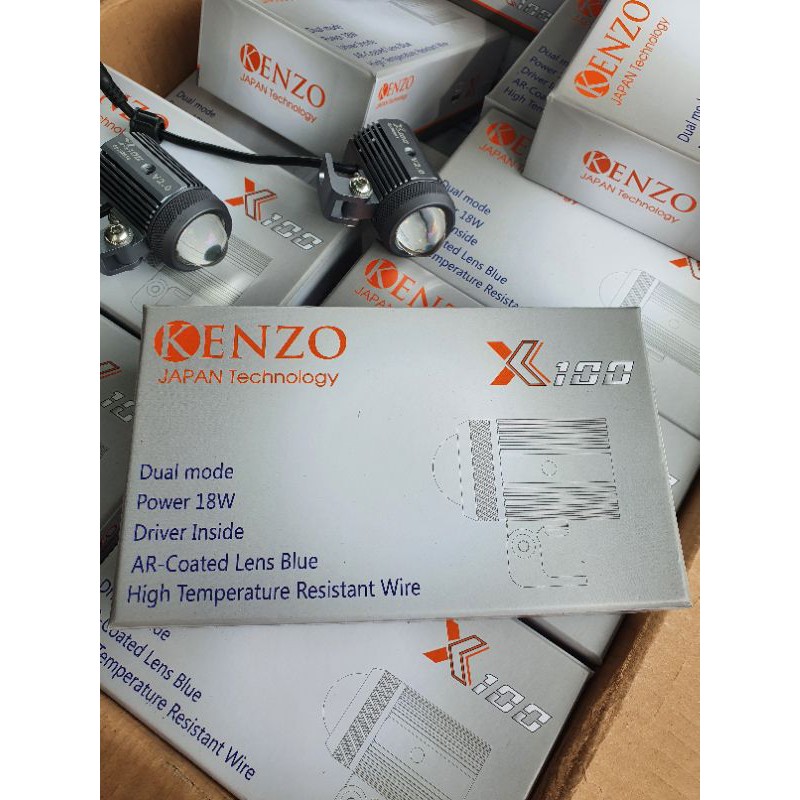 ĐÈN Trợ sáng 2 màu Kenzo x100 v2 - 18w