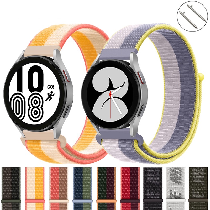 Dây Đeo 22mm 20mm 20mm Cho Samsung Galaxy watch 4 classic 46mm/Active 2 3 Gear S3 amazfit Huawei watch GT 2 3 Pro