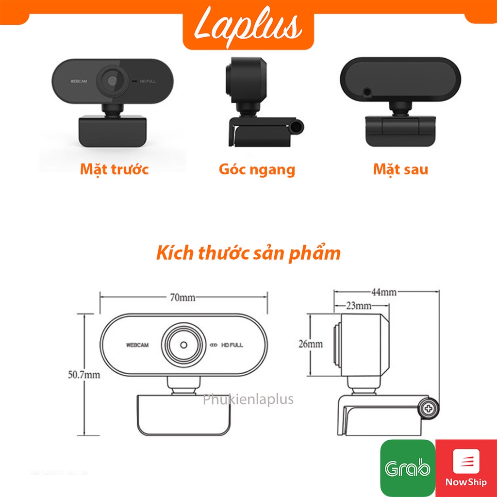 WEBCAM/CAMERA BOCHENG 1080P SẮC NÉT - TÍCH HỢP MICRO, XOAY NGANG 360 ĐỘ, XOAY DỌC LINH HOẠT, LẤY NÉT TỰ ĐỘNG