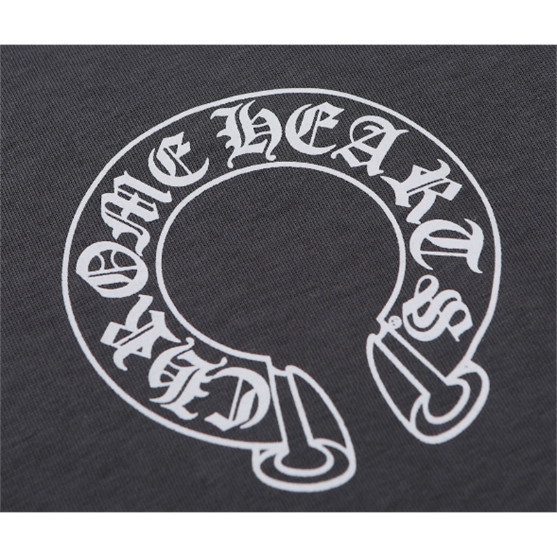 Áo Thun Cotton Tay Dài In Hình Chrome Hearts Cổ Điển Thời Trang Cho Nam Nữ