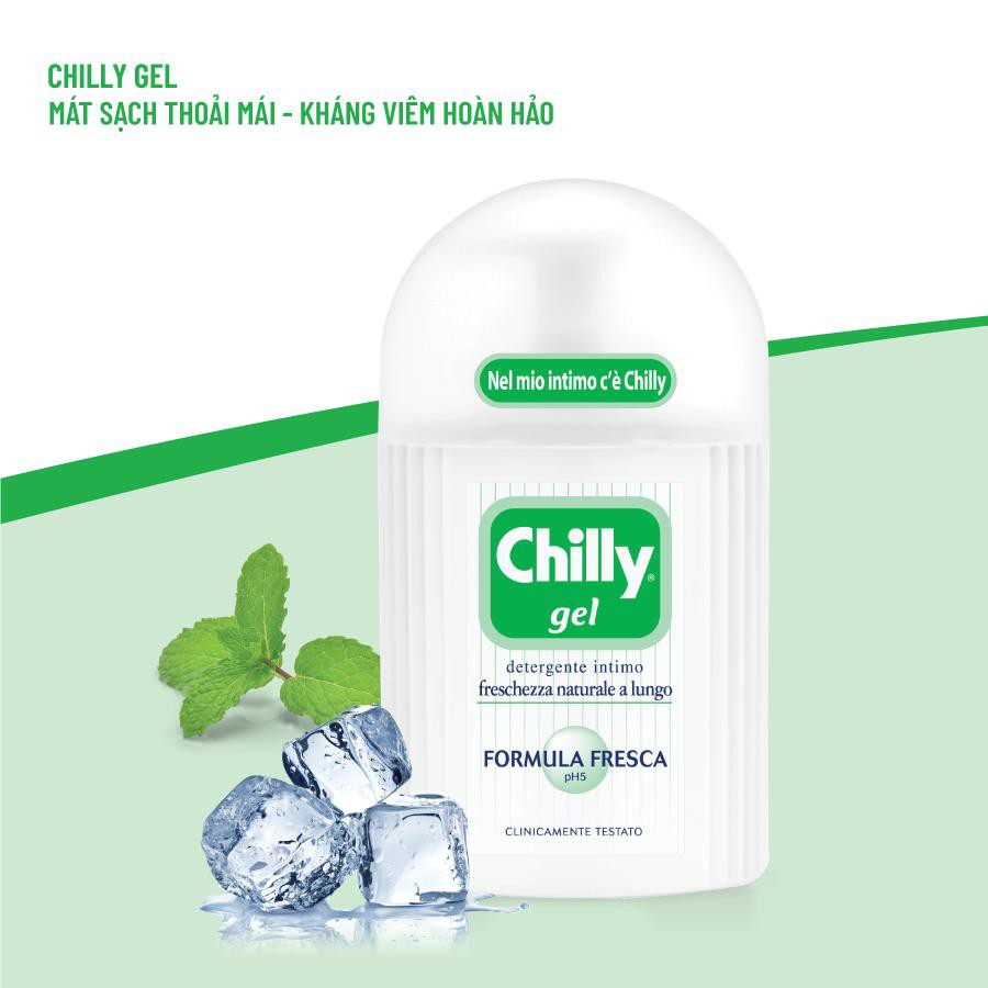 Dung dịch vệ sinh phụ nữ Chilly 200ml (Bán chạy số 1 tại Italia)