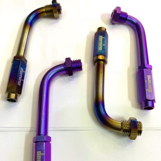 Ống ga titan Gr5 bắt cùm tăng domino vario satria raider sonic winner exciter