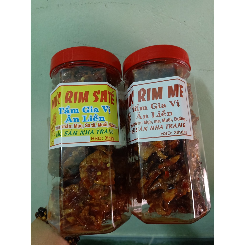 MỰC RIM SA TẾ RIM ME NGUYÊN CON 250GR