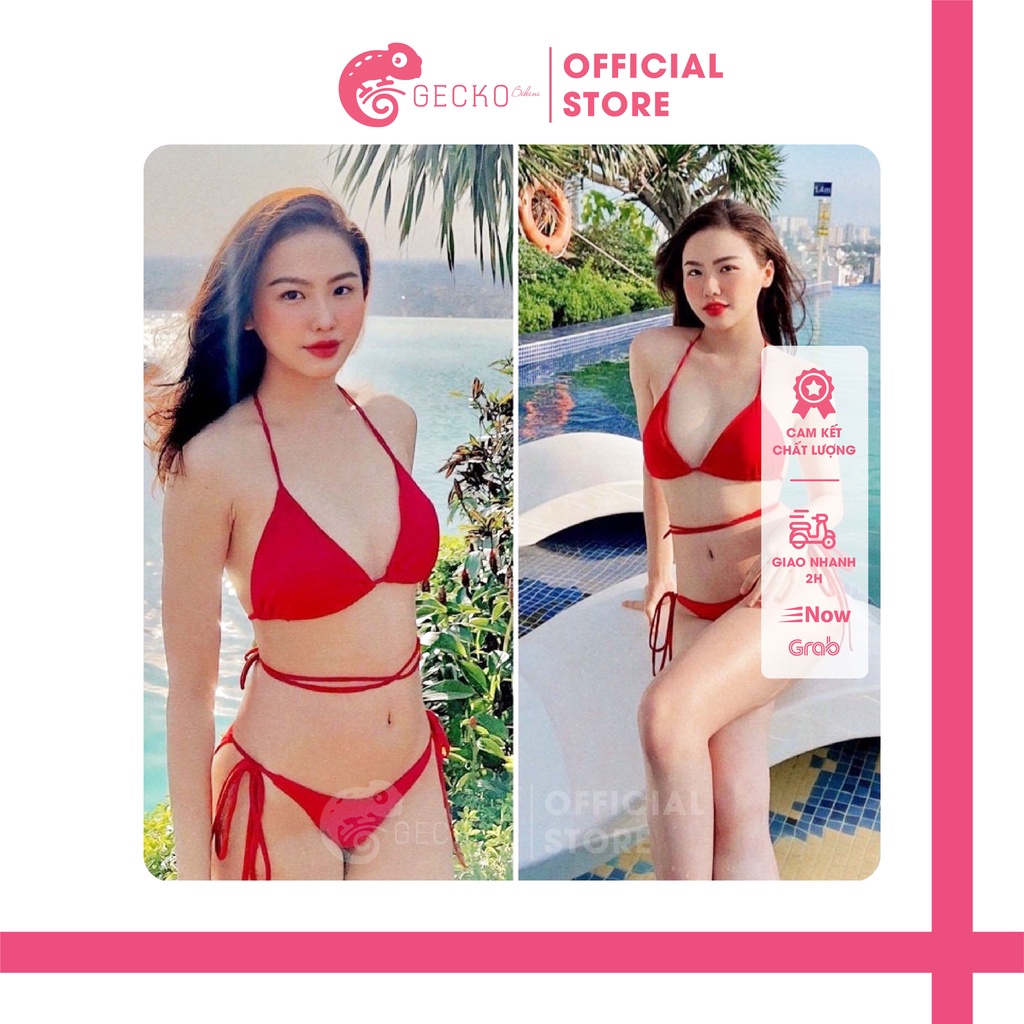 Bikini Đồ Bơi 2 Mảnh Gecko 99K GK0286 (Ảnh Thật, Full 20 Màu)