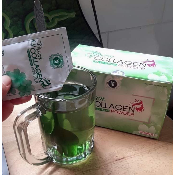 Diệp lục Collagen - Da đẹp, dáng thon, cải thiện sinh lý nữ
