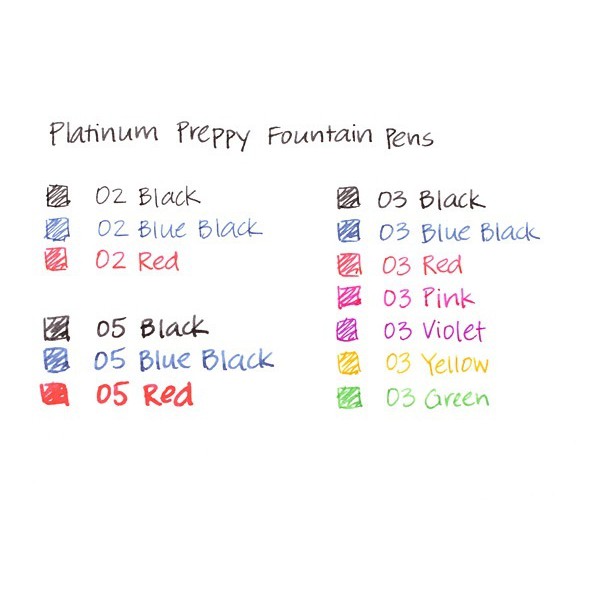 BÚT MÁY PREPPY PLATINUM 02