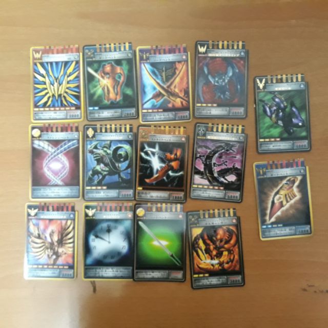 Bộ 14 thẻ bài DX Kamen Rider Ryuki chính hãng