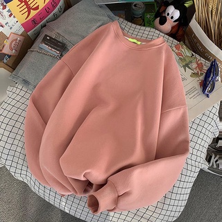[Rẻ Vô Địch] ÁO SWEATER Basic Trơn Chất Nỉ Bông Thu Đông Dài Tay