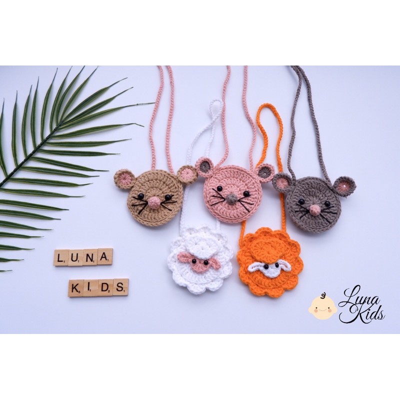 Túi đựng tỏi handmade cho bé trẻ sơ sinh - LunaKids [Ảnh thật]