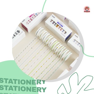 Cuộn băng dán Washi trang trí sổ DIY