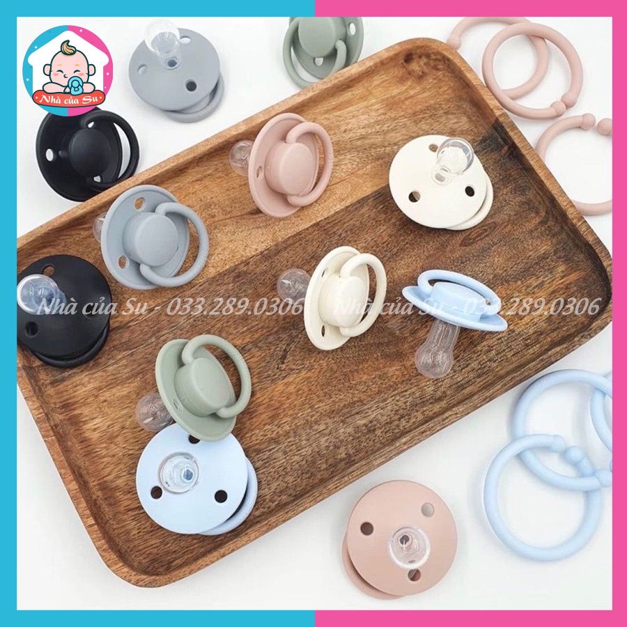 Ti giả BIBS Delux Silicon chính hãng tặng kèm hộp đựng Nhà của Su