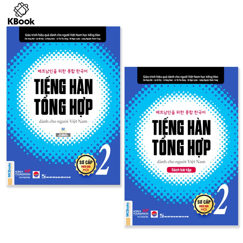 Sách - Combo Tiếng Hàn Tổng Hợp Dành Cho Người Việt Nam - Sơ Cấp 2