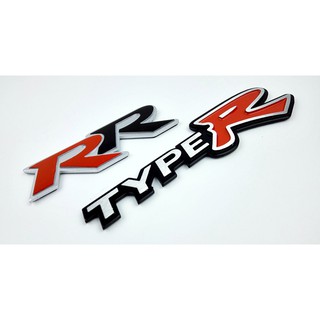Huy Hiệu Bằng Hợp Kim Trang Trí Xe Hơi honda civic integra rr type-Cr