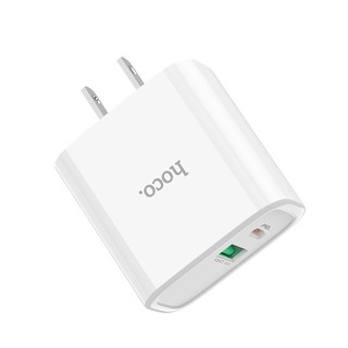 Bộ Sạc Nhanh HOCO C57 - USB QC 3.0 & Type-C PD với cáp Type-C to Lightning