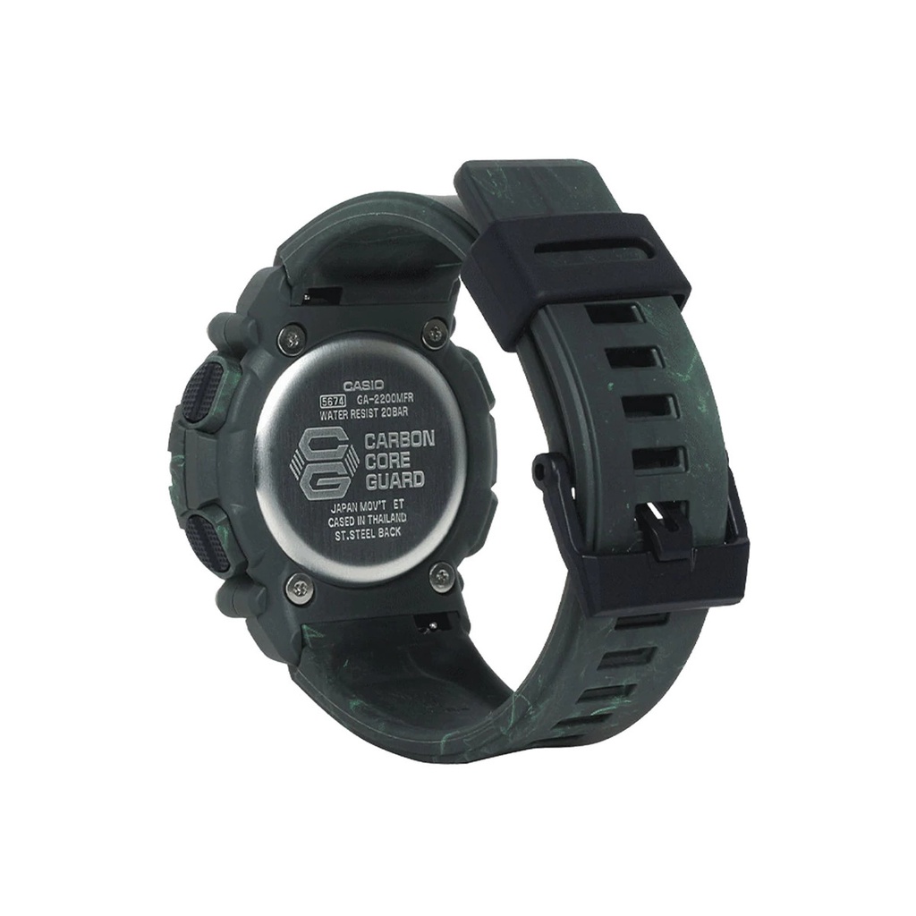 Đồng Hồ Casio Nam Dây Nhựa GSHOCK GA-2200MFR-3A Chính Hãng