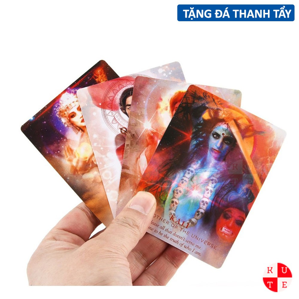 Bài Oracle Divine Feminine 53 Lá Bài Tặng Đá Thanh Tẩy C41