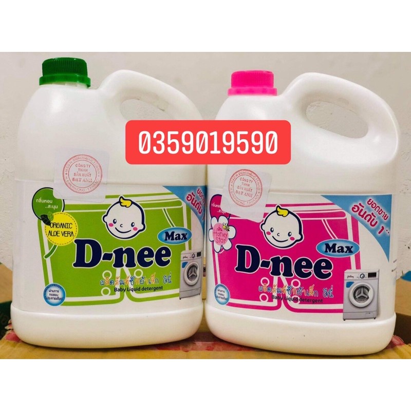 Nước giặt Dnee max VN sx theo công nghệ Thái Lan