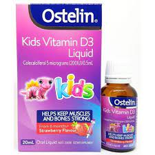 Vitamin D3 Ostelin dạng nhỏ giọt ( D3 Drop), 2.4ml