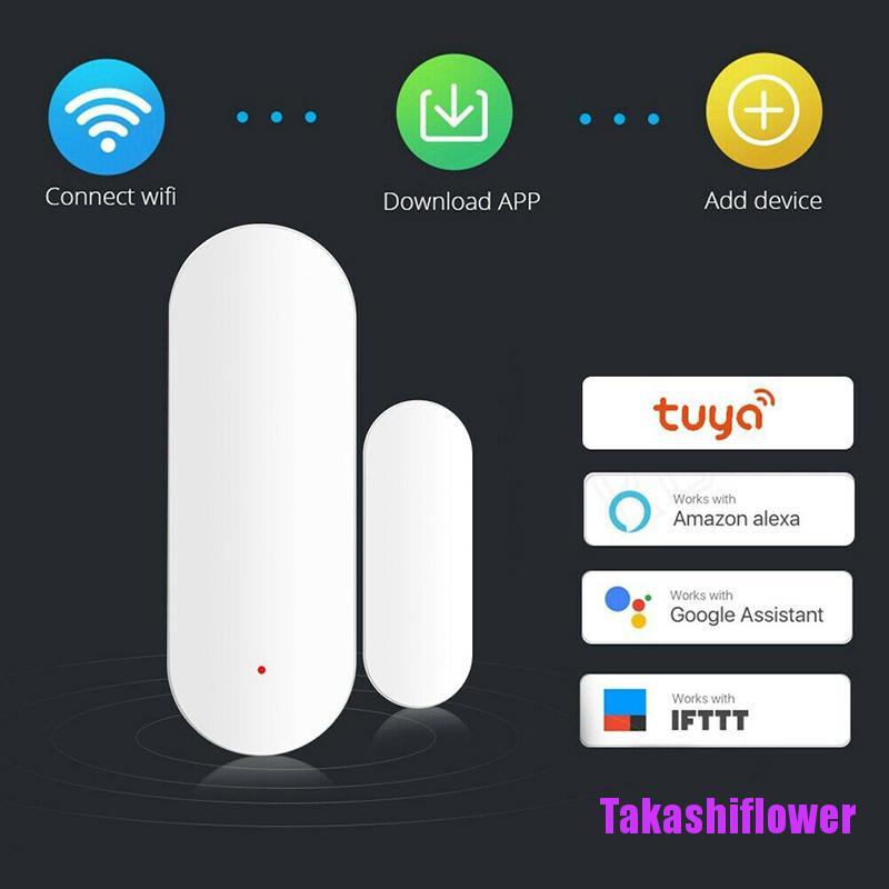 Thiết Bị Cảm Biến Cửa Sổ Wifi Cho Google Home Alexa