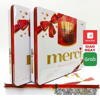 [Hỏa Tốc] Socola Merci hộp sắt 500g