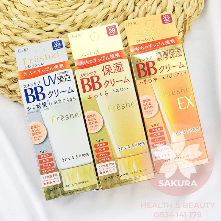 Kem nền Kanebo Freshel BB Cream (50g)