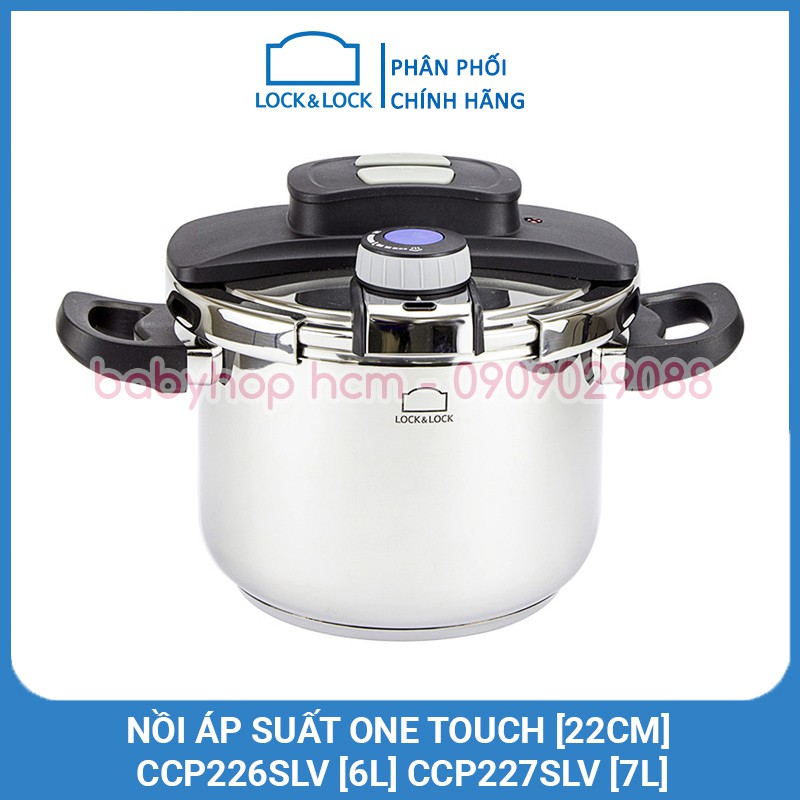 Nồi Áp Suất Lock&Lock CCP226SLV 6L