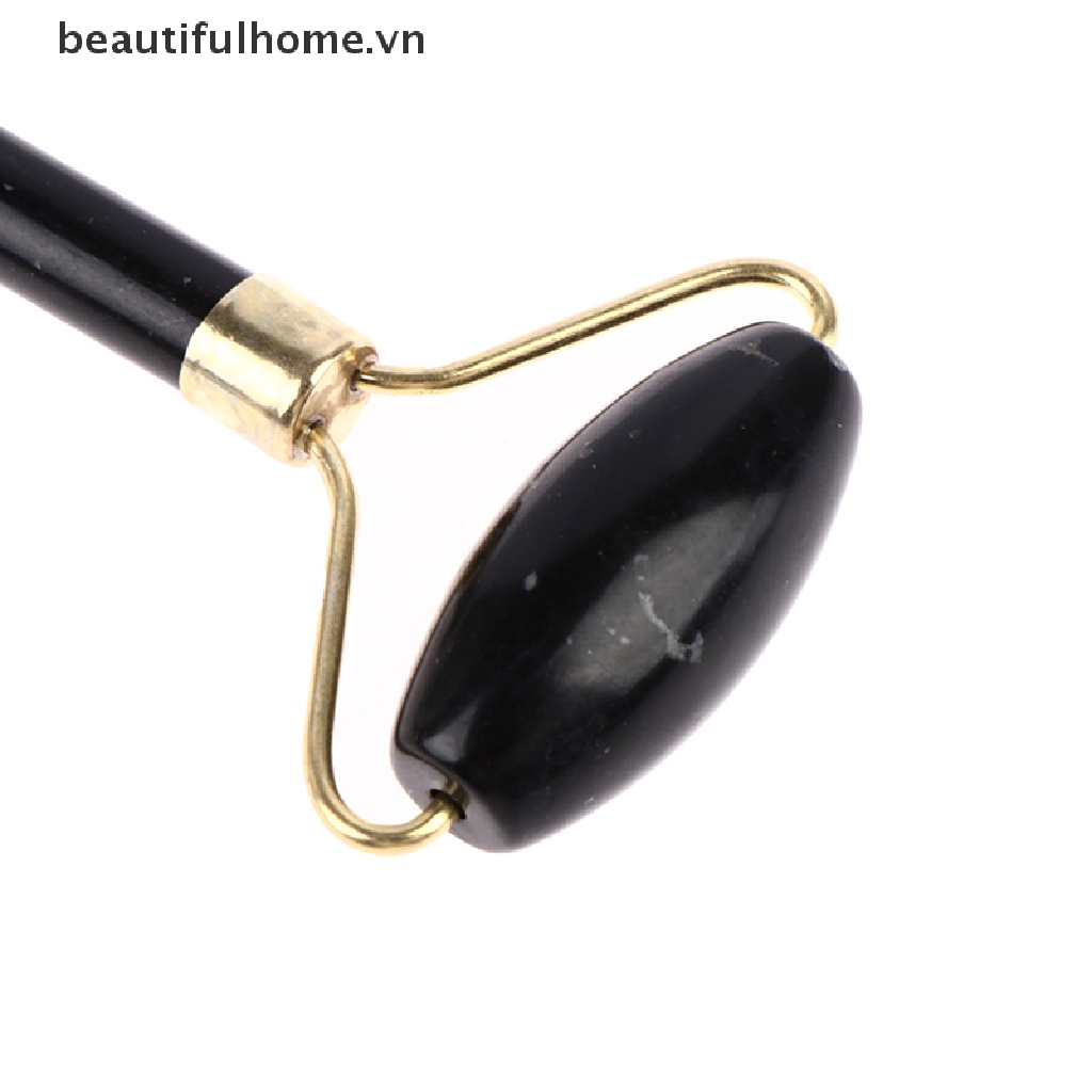 (Hàng Mới Về) Bộ 2 Cây Lăn Đá Ngọc Bích Tự Nhiên Mát Xa