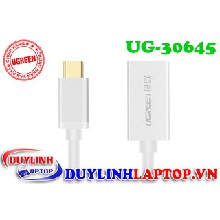 Cáp chuyển đổi OTG USB Type C sang USB 3.0 Ugreen 30645 | USB C | USB Type C 3.1